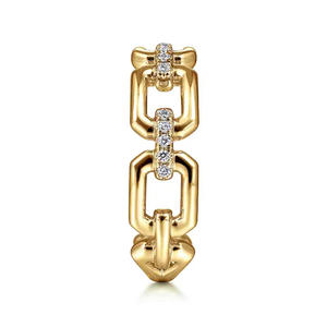 T0759 Anello da Donna Placcato in Oro 22k con Diamante Naturale Taglio Brillante Rotondo, Gioiello per Uso Quotidiano - Product Image 5