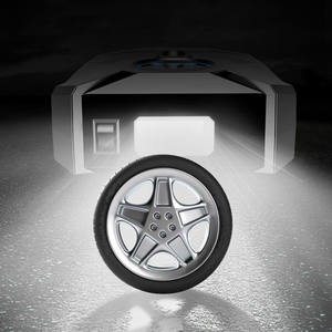 כלי חומרה, מדחס אוויר נייד מתנפחים, משאבת אוויר אלחוטי 150psi עבור צמיגי רכב, משאבת צמיגי אופניים חשמליים - Product Image 6