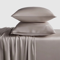 Draps de lit en eucalyptus 100% biologique, 4 pièces, certifiés OEKO-TEX, en lyocell, ensemble de draps de lit