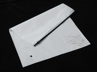 Enveloppes à bulles en PE rembourrées avec film nacré blanc, épaisses, antichoc, anti-collision, imperméables, avec fermeture éclair, pour emballage express