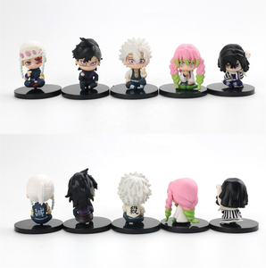 MR Hot Sale Set di 5 Statuette in PVC, Personaggi Anime Carini di Tanjirou, Nezuko, Zenitsu, <span class=keywords><strong>Inosuke</strong></span>, Action Figure per Bambini - Product Image 3