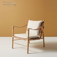 Chaise de dossier de luxe Nordic Stanton Chaise d'appoint moderne de loisirs