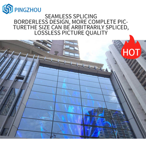 Pannello di vetro trasparente per interni per finestre a <span class=keywords><strong>LED</strong></span> 3.91 Video Wall pannello di fase a <span class=keywords><strong>LED</strong></span> per illuminazione di fase ad alta visibilità schermo a <span class=keywords><strong>LED</strong></span> - Product Image 6