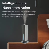 Diffuseur d'huiles essentielles sans eau intelligent moderne sans fil USB, diffuseur d'air frais, rechargeable, portable, électrique, parfum