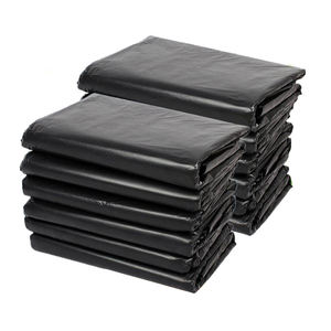 Bolsas de Basura Industriales Negras de Alta Resistencia, Extra Gruesas, de HDPE, con Fondo Cuadrado, para Contratistas, con Logotipo Personalizado - Product Image 2