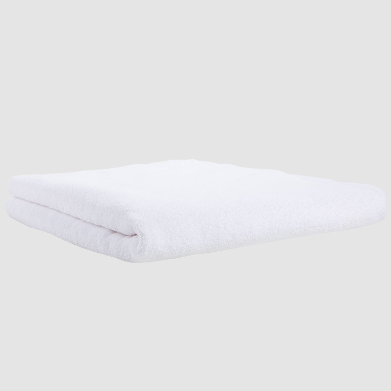Serviette de bain blanche - Modèle standard