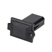 Prise de chargeur de voiture 12V 24V, chargeur rapide double port 36W PD Type-C + QC3.0 USB-A avec câble de 55 cm pour moto, camping-car, camion, bateau