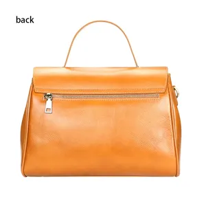กระเป๋าถือสะพายข้างหนังแท้ ANdoBag สำหรับผู้หญิง แฟชั่นวินเทจ ความจุมาก พร้อมสายสะพายไหล่สองเส้น รุ่น 1881 - Product Image 3