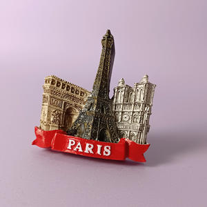 Offre Spéciale personnalisé France série voyage Souvenir nouveauté cadeaux romantique Mini repère réfrigérateur aimant doux décoration de la maison - Product Image 4