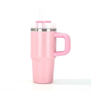 14oz Laser Vinyl Blank Sublimation <b>Kids</b> Tumbler with Handle and Straw for Custom DIY Craft Project - Product Image 4