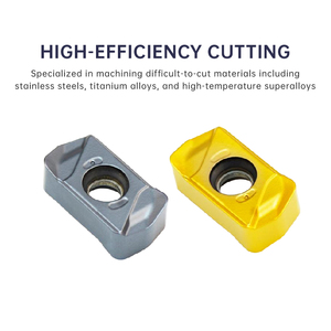 Lnmx0303 cacbua phay chèn thô thay thế cho apmt1135 & R5 công cụ thức ăn cao cho khuôn & chết, không gỉ, thép - Product Image 5