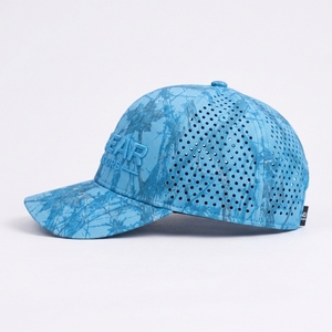 HUGEAR Gorra de malla para exteriores con patrón de camuflaje azul, transpirable, de 6 paneles, unisex, para adultos, estilo casual de primavera y verano - Product Image 4