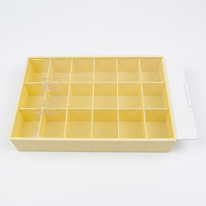 Plastic Round Jewelry Mold with 18 Compartments for Metal Casting and Crafting Tools SUNTOOLS/STIPL - Product Image 1