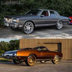 LSGZL 26英寸锻造车轮深凹轮5x130 5x114.3 5x20 5x112轮辋5x127 6x139.7轮辋19汽车车轮2件式环 - Product Image 6