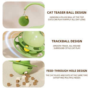 Giocattolo Interattivo per Gatti, Dispenser Automatico di Cibo, Stimolante Mentale, Antistress per Gattini - Product Image 4