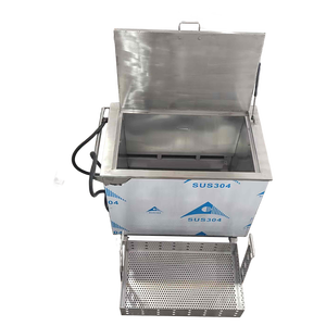 Réservoir <span class=keywords><strong>de</strong></span> trempage <span class=keywords><strong>de</strong></span> cuisine commerciale avec chauffage pour l'élimination du carbone du <span class=keywords><strong>filtre</strong></span> <span class=keywords><strong>de</strong></span> capot <span class=keywords><strong>de</strong></span> graisse - Product Image 5