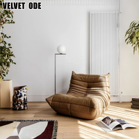 Siège-sgabello combiné portable de luxe en chenille douce, adapté aux enfants et aux appartements modernes, sans outil de montage