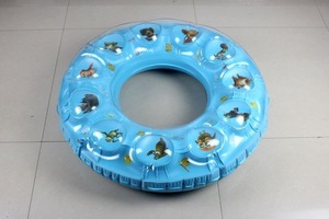 Airbag double couche <span class=keywords><strong>cercle</strong></span> de cristal épaissi enfants éclaboussures dessin animé multicolore <span class=keywords><strong>cercle</strong></span> de natation gonflable - Product Image 3