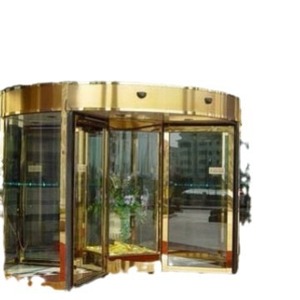 Porte d'entrée commerciale contemporaine en alliage d'aluminium avec verre, ouverture manuelle, surface finie - Product Image 1