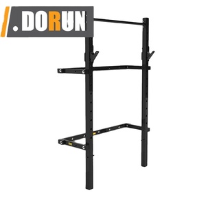 Estación multifunción <span class=keywords><strong>de</strong></span> pie independiente Power Squat Rack montado en la <span class=keywords><strong>pared</strong></span> con J-Cups Brazos <span class=keywords><strong>DE</strong></span> SEGURIDAD <span class=keywords><strong>Barra</strong></span> <span class=keywords><strong>de</strong></span> tracción <span class=keywords><strong>para</strong></span> ejercicio <span class=keywords><strong>de</strong></span> peso corporal - Product Image 1