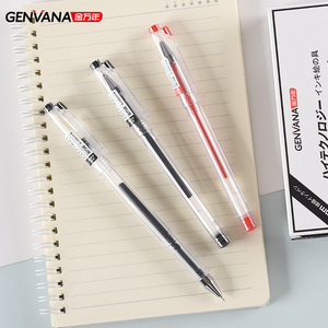 Bolígrafos de Gel Líquido Personalizados al por Mayor Genvana, <span class=keywords><strong>Punta</strong></span> <span class=keywords><strong>Fina</strong></span>, Escritura Suave, <span class=keywords><strong>Punta</strong></span> de Aguja de 0.4 mm, con Logotipo Personalizado - Product Image 4