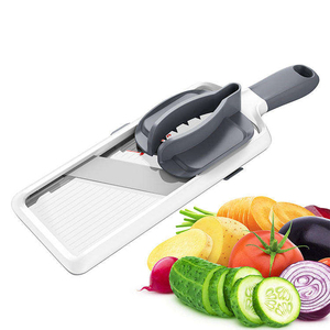 Nuevo Cortador de Verduras Ajustable de Acero Inoxidable, Mandolina Multifuncional, Rebanador Manual de Verduras - Product Image 4