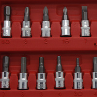 Kit d'outils d'atelier portable pour la maison, tournevis CRV, perceuses, outils en acier au carbone à manivelle, coffret à outils, utilisation domestique et informatique