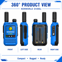 Radio bidirectionnelle G130Ex anti-explosion 4G LTE PoC, intrinsèquement sûre, longue portée, avec carte SIM, accès Internet, radio PTT mondiale