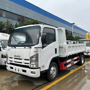 Camión Volquete Isuzu Elf Japonés de <span class=keywords><strong>8</strong></span> y 10 <span class=keywords><strong>Toneladas</strong></span>, Camión Volquete de Descarga Delantera en Venta - Product Image 3
