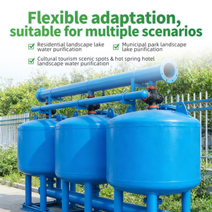 50 TPH High Efficiency Automatic Backwash Shallow Filter Integrated Design Circulating Water Filtration System for Cooling Tower - Product Image 4