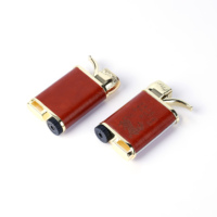 Meilleur échantillon gratuit créatif en forme de Dragon, flamme commutable coupe-vent Cigarette cigare briquet Plasma Rechargeable