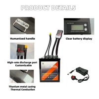 Batterie lithium-ion pour trottinette électrique 48V 60V 30Ah 20Ah 25Ah 40Ah 50Ah 72V 60Ah 100Ah longue portée et longue autonomie pour moto et vélo