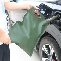 Réservoir de carburant pliable portable en TPU pour essence, capacité 5L-30L, pour motos et véhicules tout-terrain