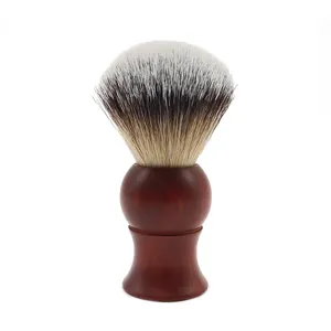 Luxury Wood Men Grooming Natural Fiber Synthetic Shave Brush Tools Rose Wood Shaving Brush Beard Hair Brush