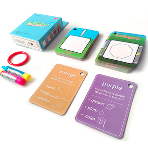 Đầu thời thơ ấu Đồ chơi giáo dục ma thuật nước sách với bút tái sử dụng nước màu Thẻ vẽ mô hình màu từ cho trẻ em - Product Image 4