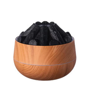 Diffuseur d'arômes ZW Charcoal 300ml Mini Flame Volcano Art Déco Design Anniversaire - Product Image 5