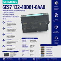 Controlador PLC/PAC de Automatización Industrial de Alta Calidad, 6ES7 132-4BD01-0AA0 con Comunicación Modbus