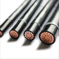 Cable eléctrico de cobre THHN de alta calidad, Cable de construcción de chaqueta de nailon de 600V
