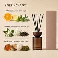 Diffuseur de roseaux de luxe personnalisé en gros, huile essentielle naturelle, parfum d'ambiance, aromathérapie, désodorisant, fournitures décoratives pour la maison