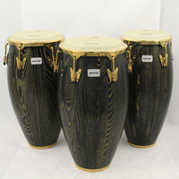 Conga Drum Konka Solid Wood Hand Drum Western Percussion Latin Congas Excellent for Jazz Folk World