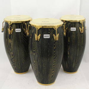 Tambor <span class=keywords><strong>Conga</strong></span> Konka de Madera Maciza, Tambor de Mano, Percusión Occidental, Congas Latinas, Excelente para Jazz, Música Folclórica y Mundial - Product Image 4