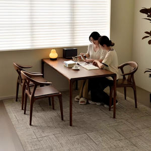 Silla <span class=keywords><strong>de</strong></span> Comedor <span class=keywords><strong>de</strong></span> Madera <span class=keywords><strong>de</strong></span> Fresno con Diseño <span class=keywords><strong>de</strong></span> Lengüeta <span class=keywords><strong>de</strong></span> <span class=keywords><strong>Pato</strong></span> y Encaje Mortise-Tenon, Estilo Nórdico para Uso en el Hogar y la Oficina - Product Image 3