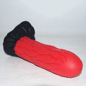 Baguette de massage en caoutchouc, succion de clitoris, accessoire de puissance 7.67 pouces, pour stimulation du vagin, aspect réaliste momorïque, 1 pièce - Product Image 3