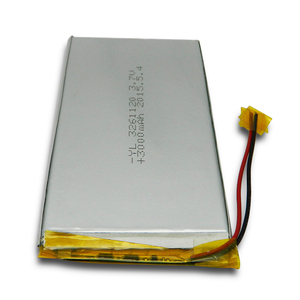 Precio de fábrica Batería de polímero Lipo 3,7 <span class=keywords><strong>V</strong></span> <span class=keywords><strong>3000mAh</strong></span> Célula de batería de polímero de litio de iones de litio recargable - Product Image 2