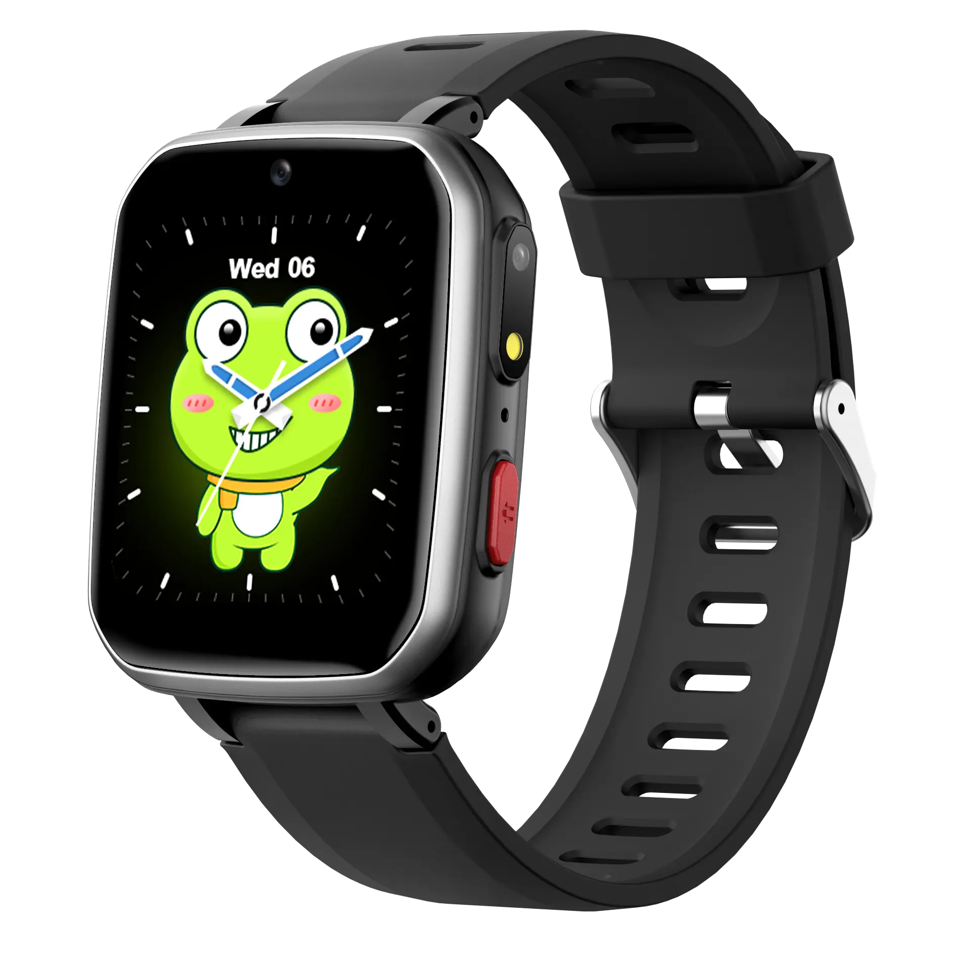 2024 Hot Sell H9 Square 1.5 Inch Screen Dual Camera Timing Recording Parent Guardian IP67 Waterproof Kids Smartwatch