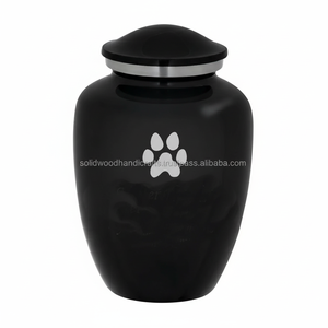 Urnas de latón de alta calidad para gatos y perros, urnas conmemorativas para mascotas funerarias para cenizas de gatos y perros, urnas al por mayor a bajo precio - Product Image 1