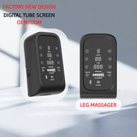 Système de thérapie par compression séquentielle Air Relax portable et rechargeable à 6 chambres OEM Bottes de récupération sportive Appareil de massage des jambes