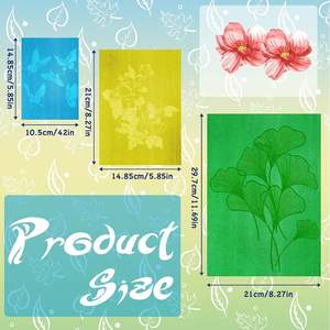 Papier <span class=keywords><strong>Cyanotype</strong></span> Papier d'art solaire haute sensibilité <span class=keywords><strong>Kit</strong></span> de papier d'impression de dessin solaire Nature - Product Image 2