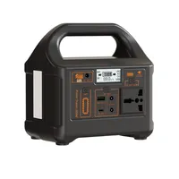 SINOSUN Eg015Li 200W LiFePO4 Güneş Enerjili Jeneratör Taşınabilir Güç İstasyonu Güneş Paneli LCD Ekranlı Açık Hava Acil Durum Yedek Güç Kaynağı