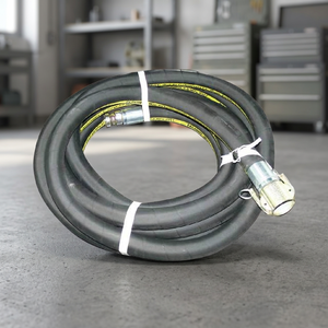 Oil Resistant Mortar <b>Hose</b> 25mm With Camlock <b>Clamp</b> Connectors For Chemical Mix - Product Image 3